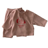 Load image into Gallery viewer, 2 Pieces Set Baby Unisex Cartoon Tops And Solid Color Pants Wholesale 220914481
