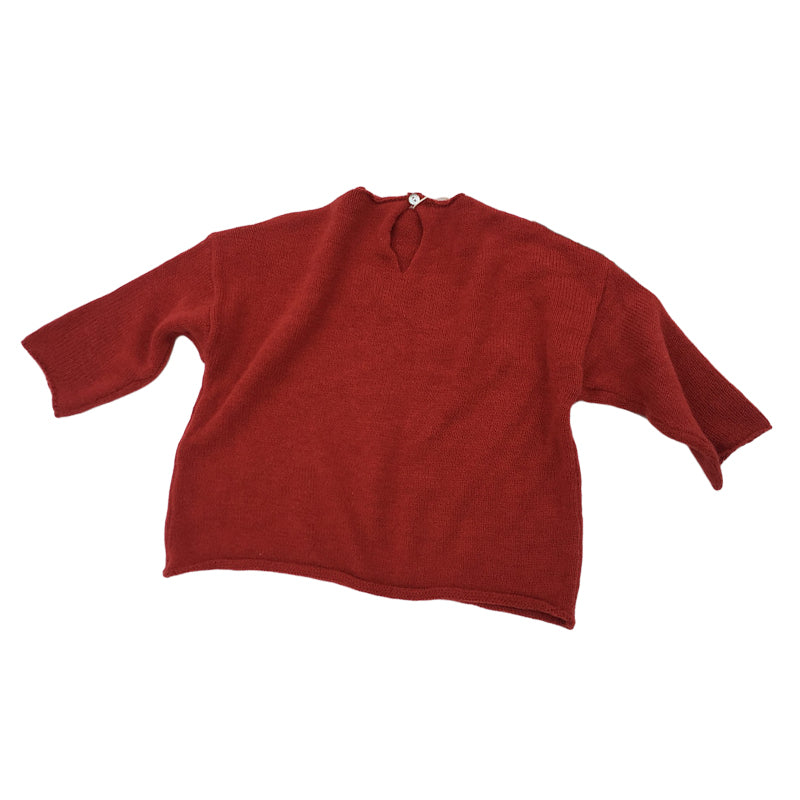 Baby Kid Girls Solid Color Sweaters Wholesale 22091449
