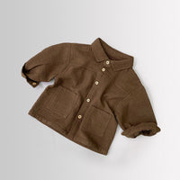 Load image into Gallery viewer, Baby Kid Unisex Solid Color Jackets Outwears Wholesale 220914500
