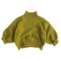 Load image into Gallery viewer, Baby Kid Unisex Solid Color Crochet Sweaters Knitwear Wholesale 220914523
