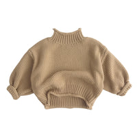 Load image into Gallery viewer, Baby Kid Unisex Solid Color Crochet Sweaters Knitwear Wholesale 220914523
