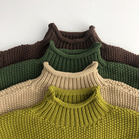 Load image into Gallery viewer, Baby Kid Unisex Solid Color Crochet Sweaters Knitwear Wholesale 220914523
