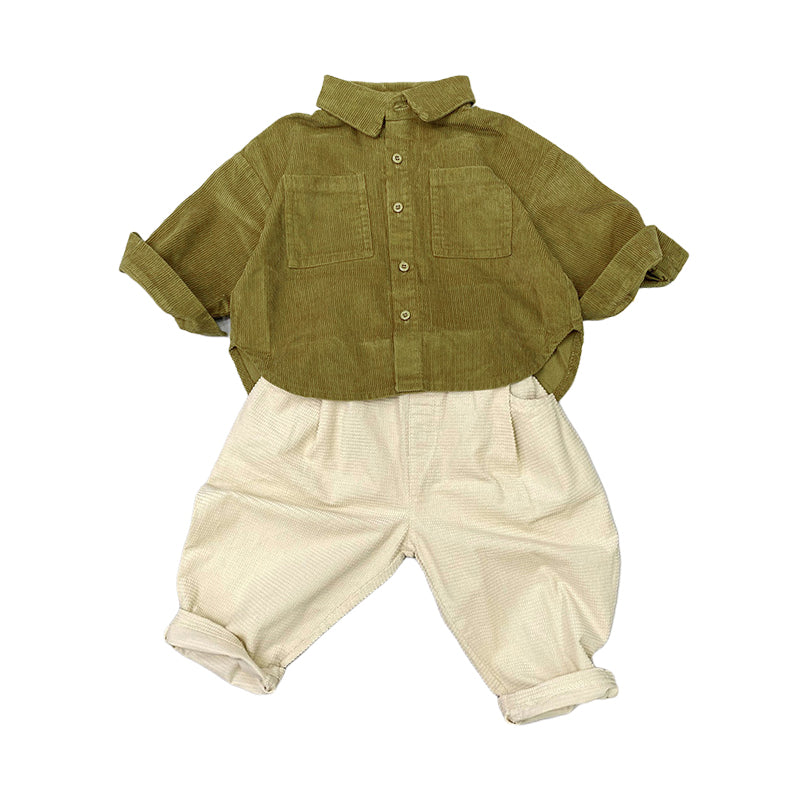 Baby Kid Unisex Solid Color Shirts Wholesale 220914539