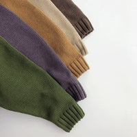 Load image into Gallery viewer, Baby Kid Unisex Solid Color Crochet Sweaters Wholesale 220914543
