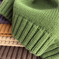 Load image into Gallery viewer, Baby Kid Unisex Solid Color Crochet Sweaters Wholesale 220914543
