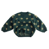 Load image into Gallery viewer, Baby Kid Unisex Polka dots Crochet Sweaters Wholesale 220914559
