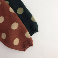 Load image into Gallery viewer, Baby Kid Unisex Polka dots Crochet Sweaters Wholesale 220914559
