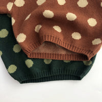 Load image into Gallery viewer, Baby Kid Unisex Polka dots Crochet Sweaters Wholesale 220914559

