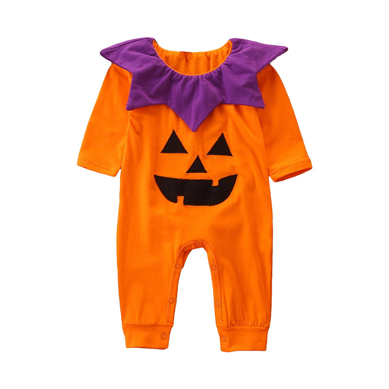 Baby Unisex Cartoon Print Halloween Jumpsuits Wholesale 22091456
