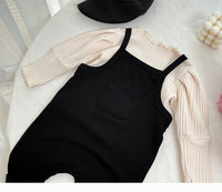 Load image into Gallery viewer, Baby Girls Solid Color Tops Wholesale 220914568
