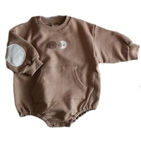 Load image into Gallery viewer, Baby Unisex Color-blocking Cartoon Rompers Wholesale 220914594
