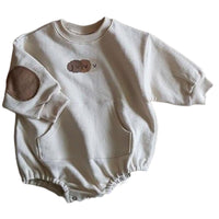 Load image into Gallery viewer, Baby Unisex Color-blocking Cartoon Rompers Wholesale 220914594
