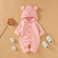 Load image into Gallery viewer, Baby Unisex Solid Color Jumpsuits Wholesale 22091463
