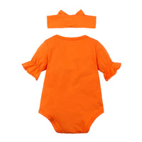 Load image into Gallery viewer, Baby Girls Cartoon Print Halloween Rompers Wholesale 22091466

