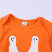 Load image into Gallery viewer, Baby Girls Cartoon Print Halloween Rompers Wholesale 22091466
