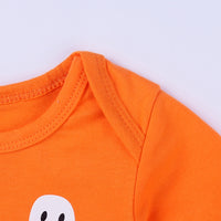 Load image into Gallery viewer, Baby Girls Cartoon Print Halloween Rompers Wholesale 22091466
