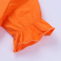 Load image into Gallery viewer, Baby Girls Cartoon Print Halloween Rompers Wholesale 22091466
