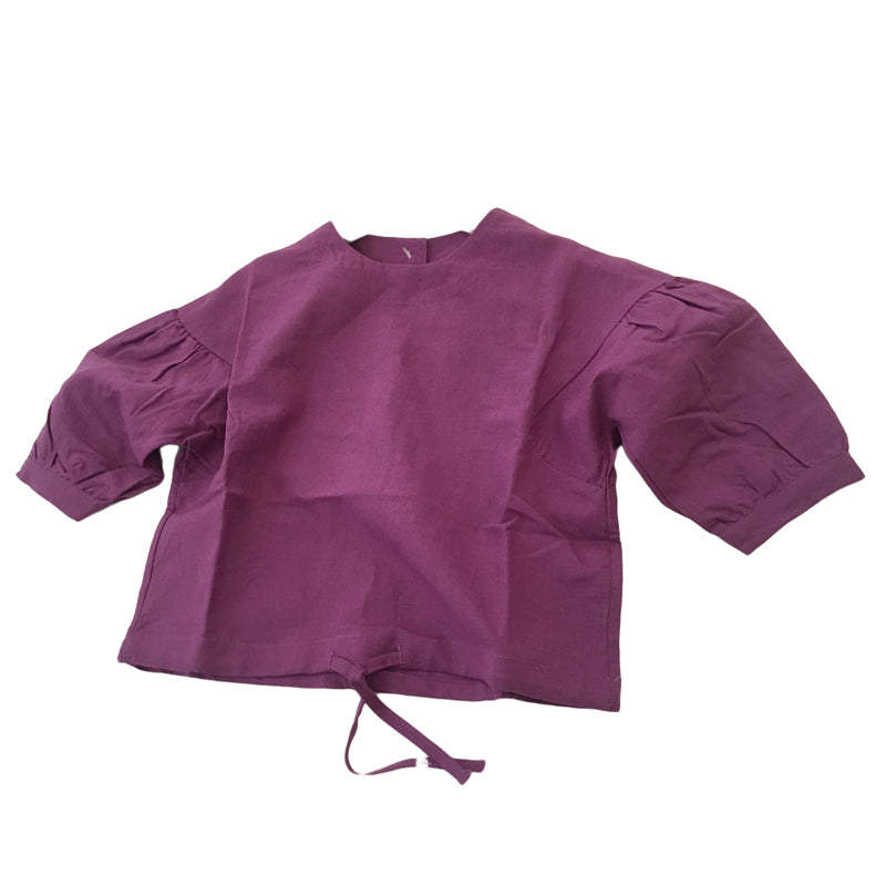 Baby Kid Girls Solid Color Shirts Wholesale 22091482