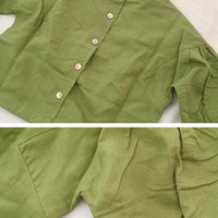Load image into Gallery viewer, Baby Kid Girls Solid Color Shirts Wholesale 22091482
