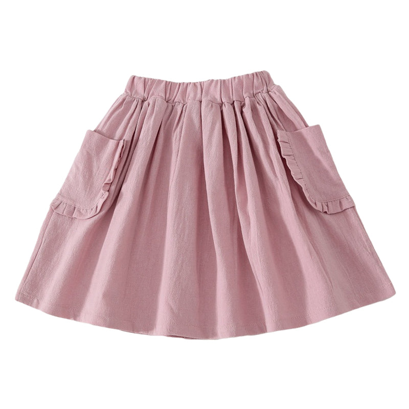 Baby Kid Girls Solid Color Skirts Wholesale 220916132
