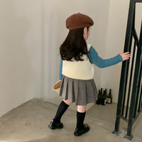 Load image into Gallery viewer, Baby Kid Girls Checked Skirts Wholesale 220916175
