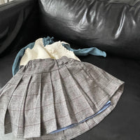Load image into Gallery viewer, Baby Kid Girls Checked Skirts Wholesale 220916175

