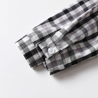 Load image into Gallery viewer, 2 Pieces Set Baby Kid Boys Birthday Party Striped Bow Shirts And Solid Color Jumpsuits Wholesale 220916178
