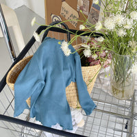 Load image into Gallery viewer, Baby Kid Girls Solid Color Tops Wholesale 220916188
