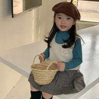 Load image into Gallery viewer, Baby Kid Girls Solid Color Tops Wholesale 220916188
