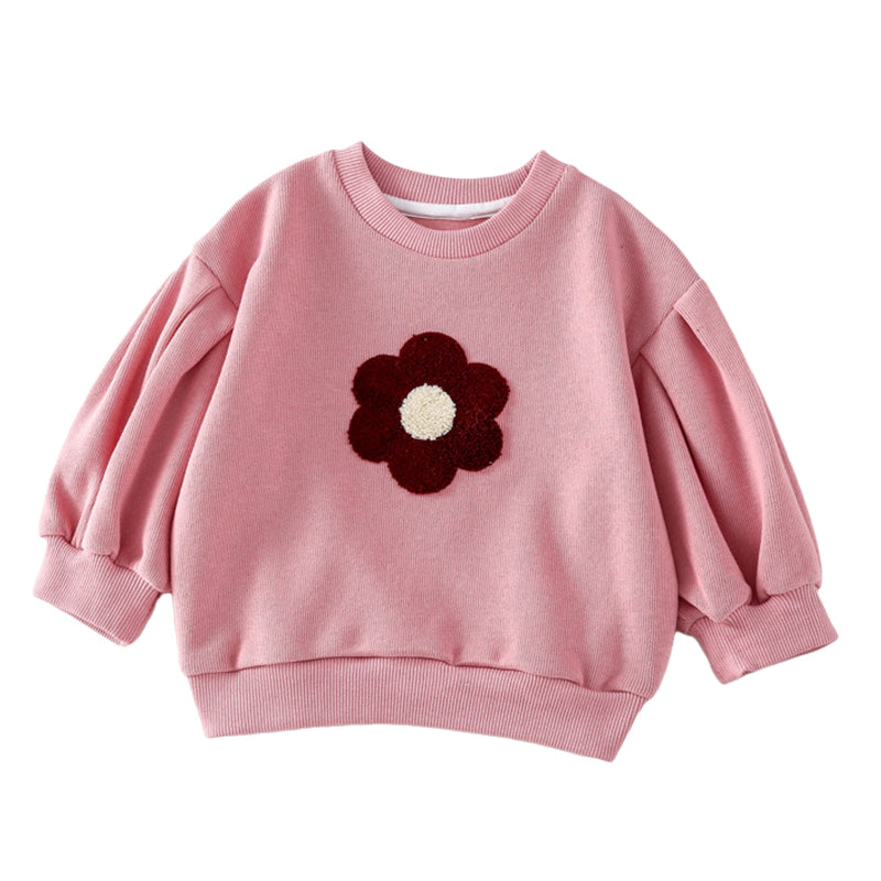 Baby Kid Girls Solid Color Hoodies Swearshirts Wholesale 220916289