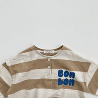 Load image into Gallery viewer, Baby Boys Striped Letters Jumpsuits Wholesale 220916300

