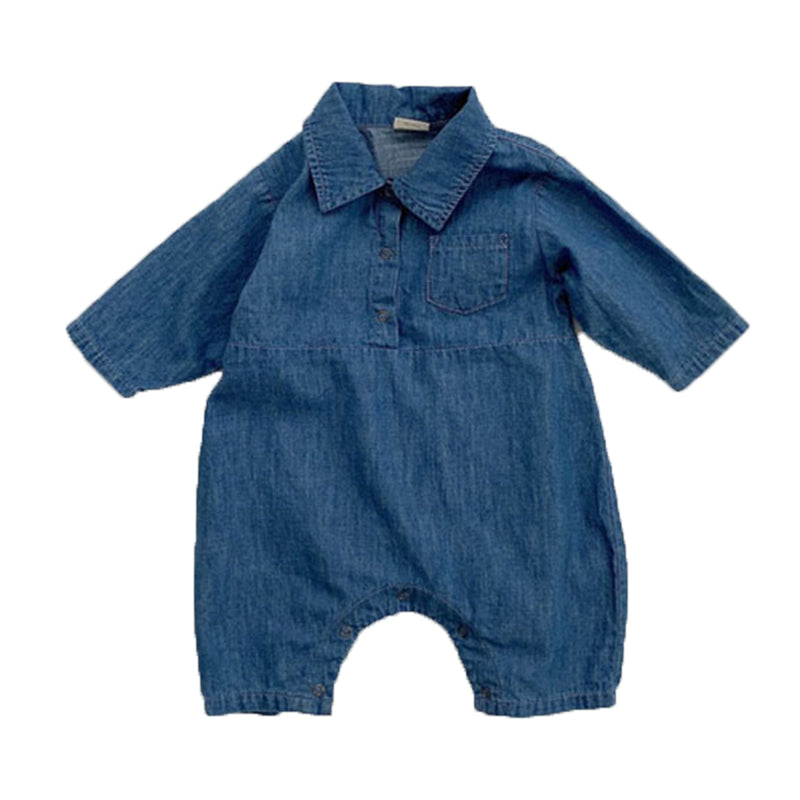 Baby Unisex Solid Color Jumpsuits Wholesale 220916326