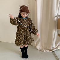 Load image into Gallery viewer, Baby Kid Girls Flower Print Dresses Wholesale 220916373
