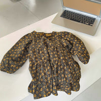 Load image into Gallery viewer, Baby Kid Girls Flower Print Dresses Wholesale 220916373
