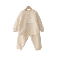 Load image into Gallery viewer, 2 Pieces Set Baby Kid Unisex Animals Cartoon Print Hoodies Swearshirts And Pants Wholesale 220916410
