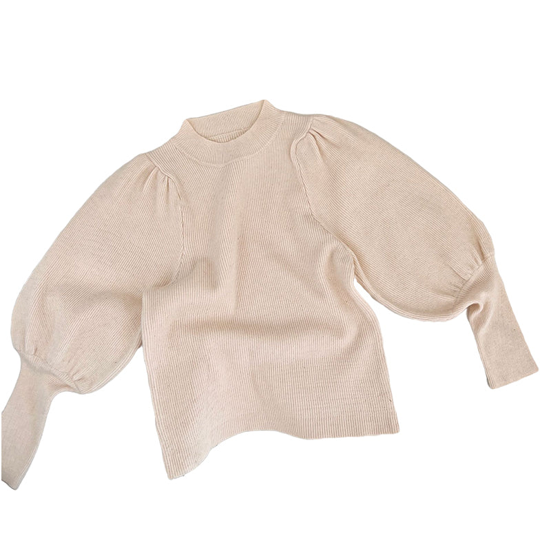 Baby Kid Girls Solid Color Sweaters Wholesale 220916420