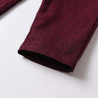 Load image into Gallery viewer, 2 Pieces Set Baby Kid Boys Birthday Party Solid Color Bow Shirts And Checked Jumpsuits Wholesale 220916433
