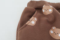 Load image into Gallery viewer, 2 Pieces Set Baby Kid Unisex Cartoon Print Hoodies Swearshirts And Pants Wholesale 220916437
