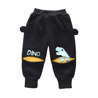 Load image into Gallery viewer, Baby Kid Boys Letters Color-blocking Dinosaur Cartoon Pants Wholesale 220916462
