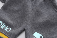 Load image into Gallery viewer, Baby Kid Boys Letters Color-blocking Dinosaur Cartoon Pants Wholesale 220916462
