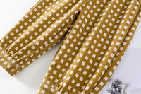 Load image into Gallery viewer, Baby Kid Girls Checked Pants Wholesale 220916478
