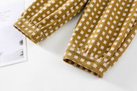 Load image into Gallery viewer, Baby Kid Girls Checked Pants Wholesale 220916478
