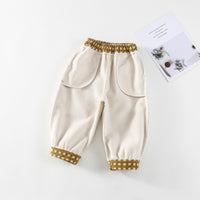 Load image into Gallery viewer, Baby Kid Girls Checked Pants Wholesale 220916478
