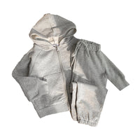 Load image into Gallery viewer, 2 Pieces Set Baby Kid Unisex Solid Color Jackets Outwears And Pants Wholesale 220916525
