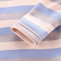 Load image into Gallery viewer, 2 Pieces Set Baby Kid Unisex Striped Tops And Pants Sleepwears Wholesale 220916538
