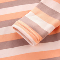 Load image into Gallery viewer, 2 Pieces Set Baby Kid Unisex Striped Tops And Pants Sleepwears Wholesale 220916538
