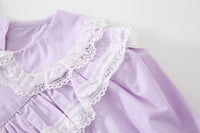 Load image into Gallery viewer, Baby Kid Girls Solid Color Lace Dresses Wholesale 22091678
