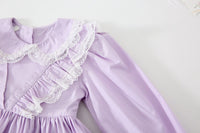 Load image into Gallery viewer, Baby Kid Girls Solid Color Lace Dresses Wholesale 22091678
