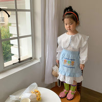 Load image into Gallery viewer, Baby Kid Girls Solid Color Embroidered Dresses Wholesale 22091679
