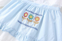 Load image into Gallery viewer, Baby Kid Girls Solid Color Embroidered Dresses Wholesale 22091679
